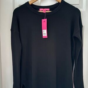 NWT. Lilly Pulitzer MAVIE Sweater. Small. Black.